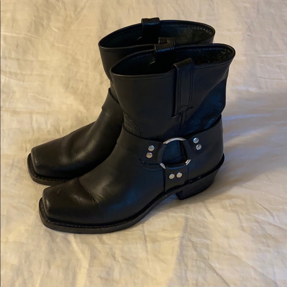 Frye harness boots